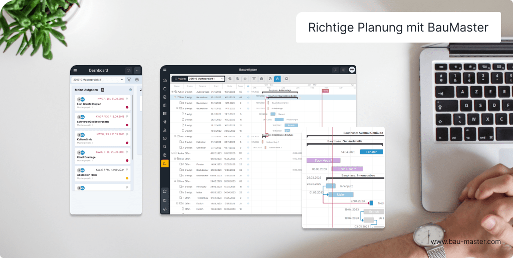 Hausbau Zeitplan Planung