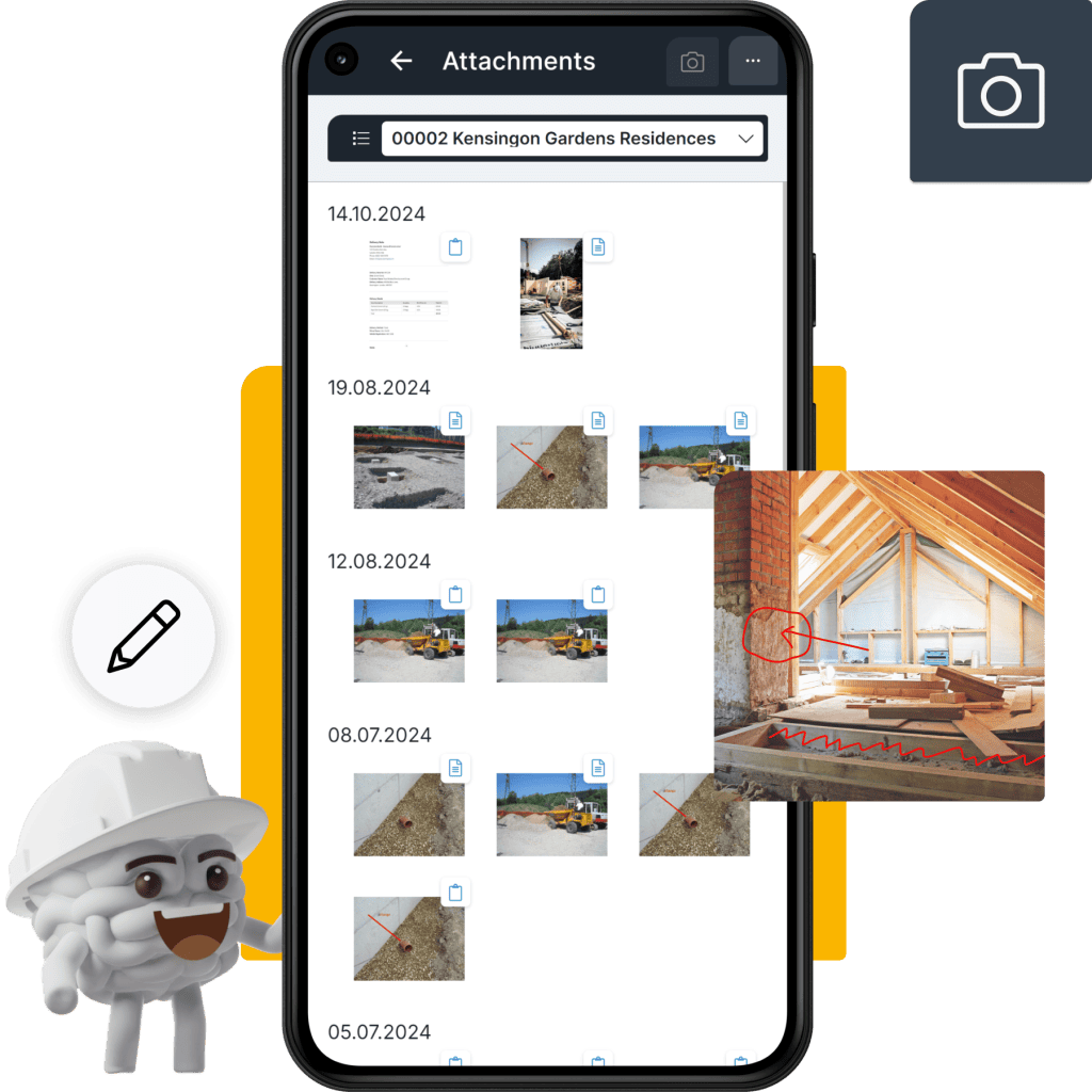 Construction photo documentation software_Header