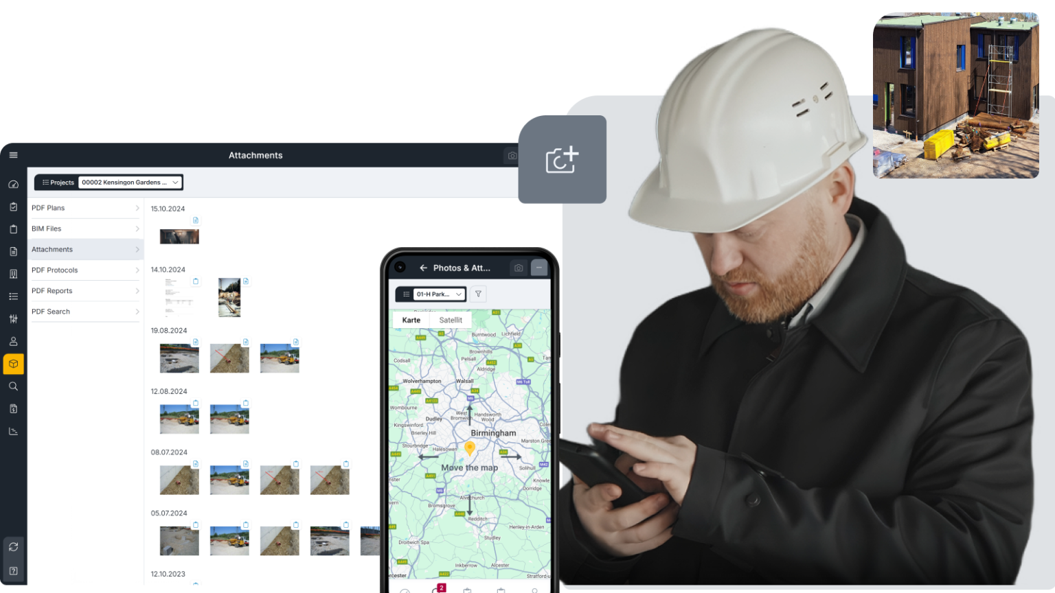 Construction Photo Documentation Software [APP] | BauMaster®