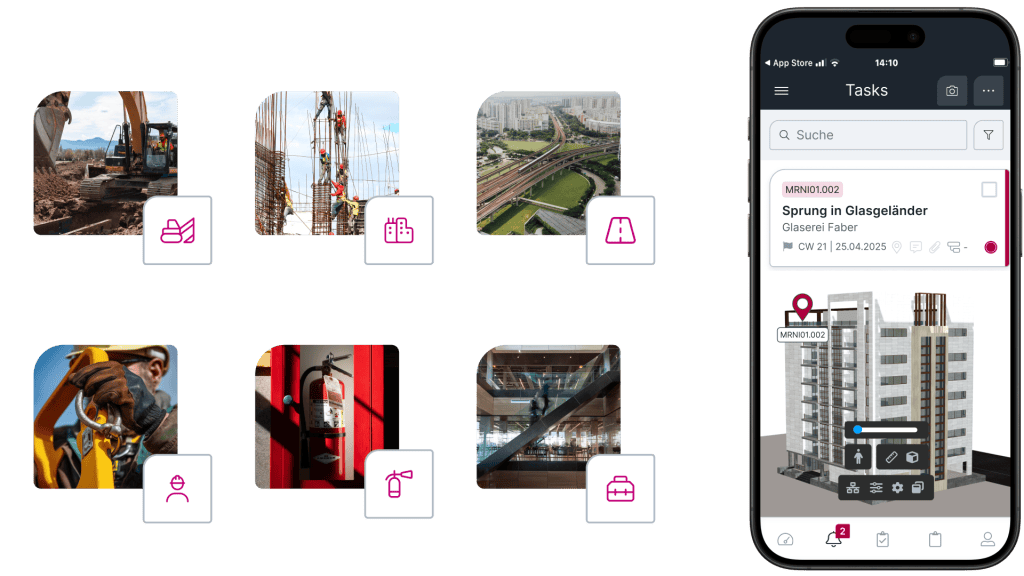 Planradar vs. BauMaster Branchen