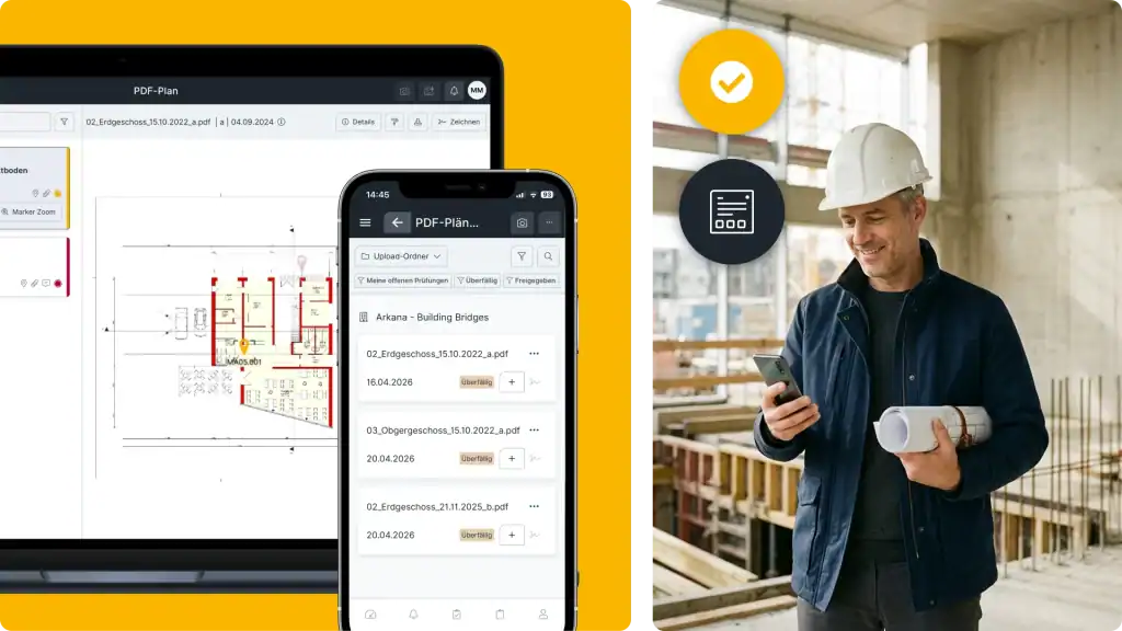 BauMaster Bautagebuch-App für Architekten